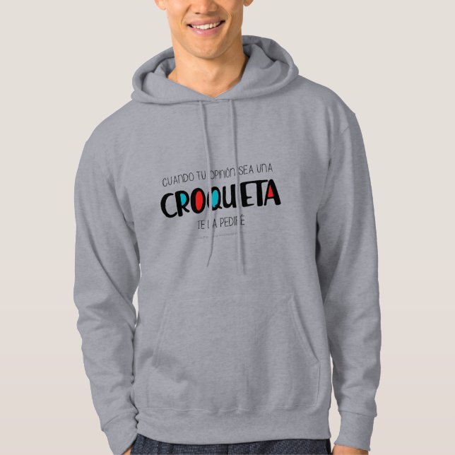 Sudadera Croqueta (Anverso)