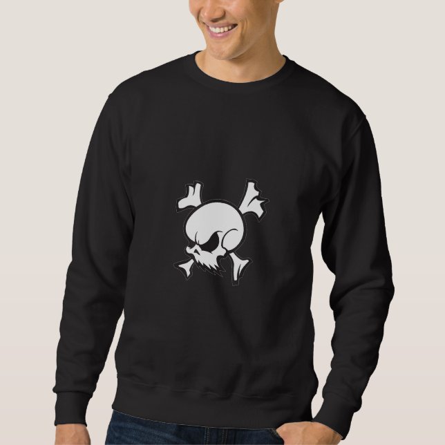 Sudadera Crossbone Skull Y Bebe Classic (Anverso)