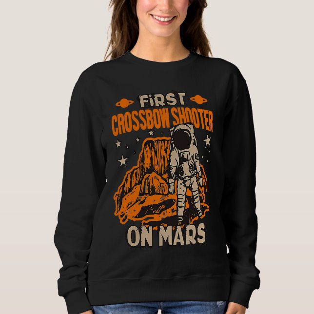 Sudadera Crossbow Shooter Astronaut (Anverso)
