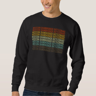 Sudadera Crótalo Diamantino Occidental Retro