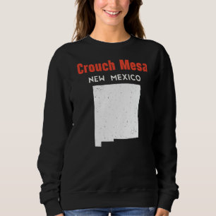 Sudadera Crouch Mesa Estados Unidos Viaja Nuevo Mexicano
