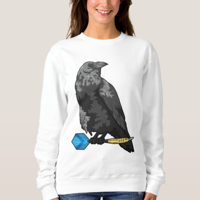Sudadera Crow en Darts con Dart (Anverso)