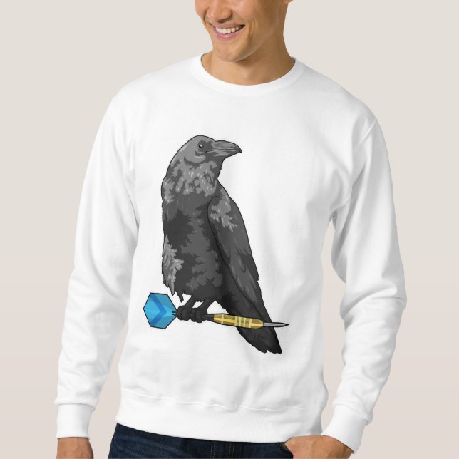 Sudadera Crow en Darts con Dart (Anverso)