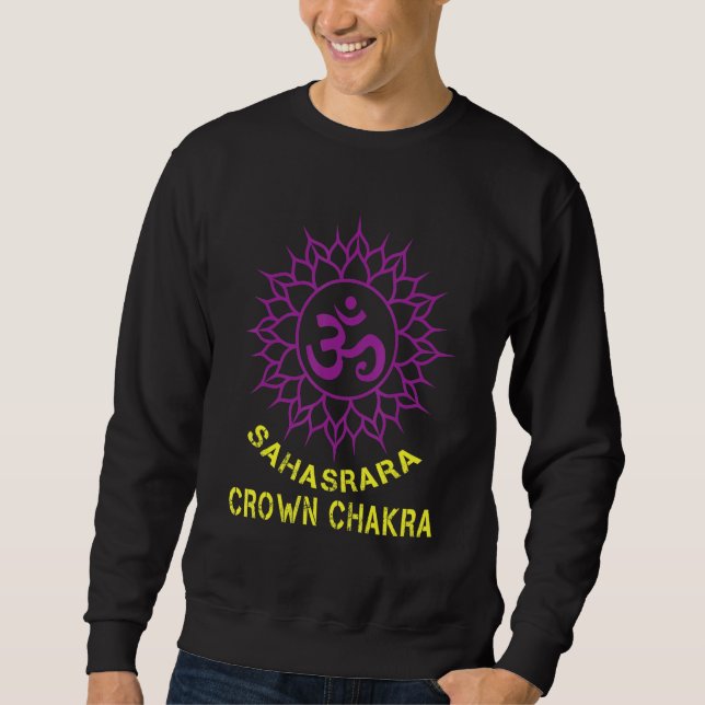 Sudadera Crown Chakra Sahasrara (Anverso)