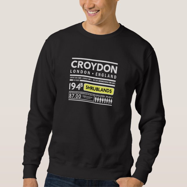Sudadera Croydon Facts (Anverso)