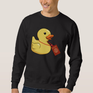 Sudadera Crucero Escondiendo Encontrando Patos de Goma Pasa