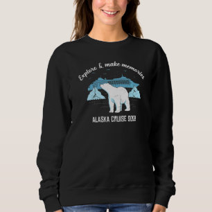 Sudadera Cruceros Alaska 2022 Explore Make Recuerdos Family