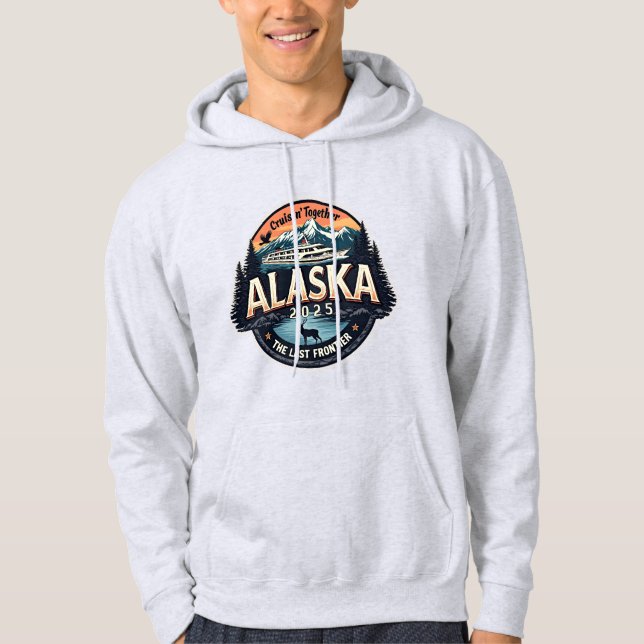 Sudadera Cruceros del grupo Alaska 2025 juntos (Anverso)