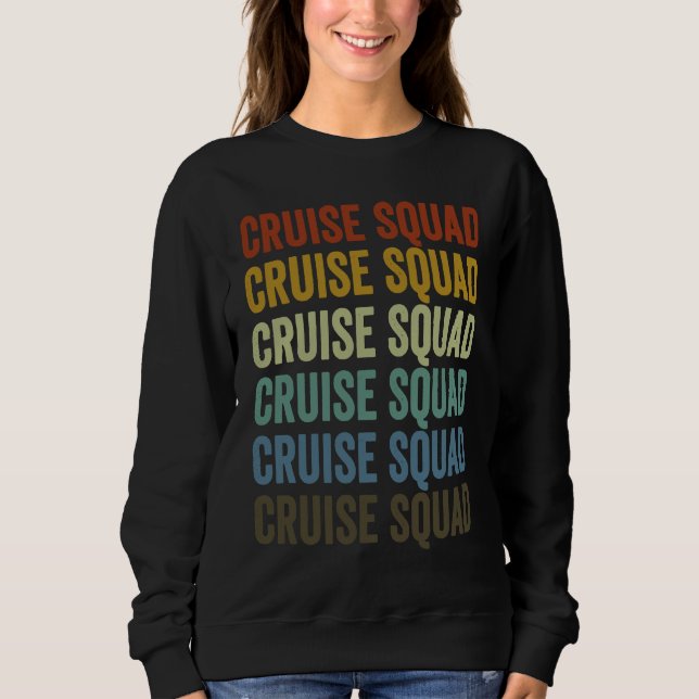 Sudadera Cruceros en crucero de vacaciones en crucero (Anverso)