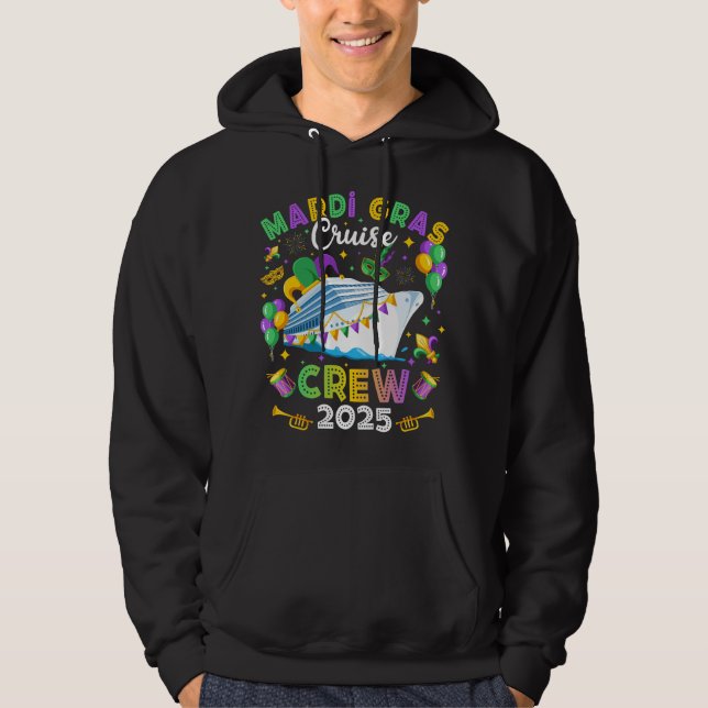 Sudadera Cruceros Mardi Gras 2025 (Anverso)