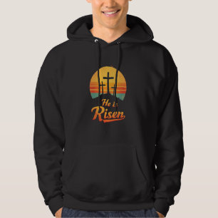 Sudadera Cruces Feliz Él Ha Resucitado