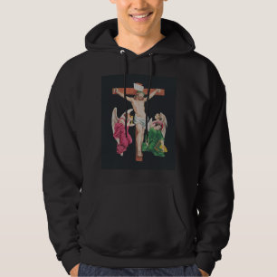 Sudadera Crucifixión medieval de Jesucristo
