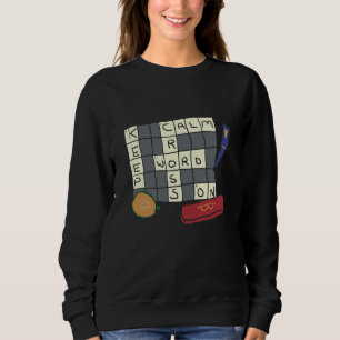 Sudadera Crucigramas