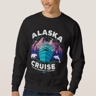 Sudadera Cruise Alaska 2024 Conjuntando Recuerdos Matchi