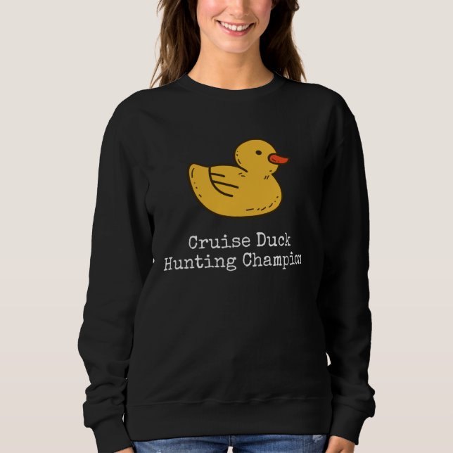 Sudadera Cruise Duck Hunting Champion (Anverso)