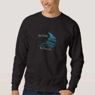 Sudadera Cruisin'_ Squiggly Key West, la Florida de