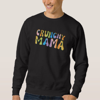 Sudadera Crunch Mamá Toda Natural Lactancia Materna Hippie 