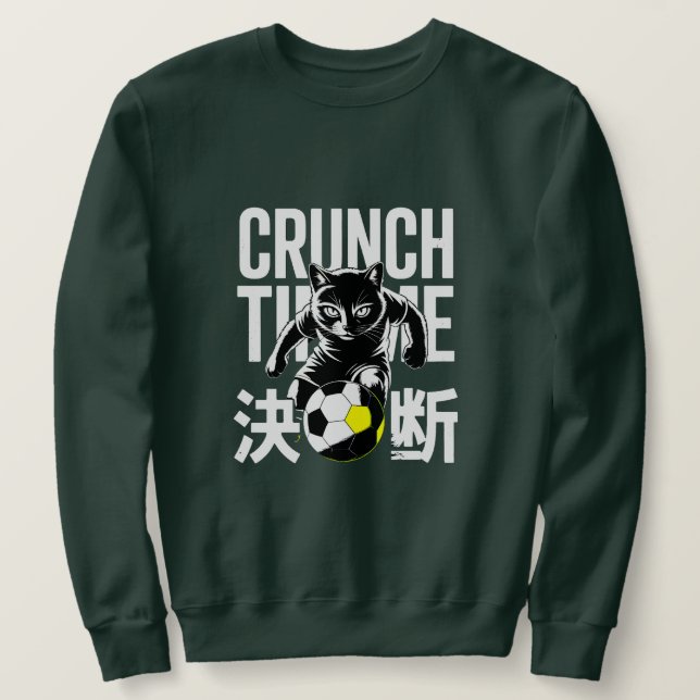 Sudadera Crunch Time Bilingual For For Students & Professio (Anverso del diseño)