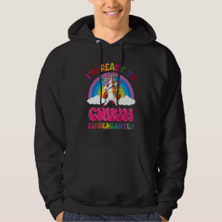 Sudadera Crush Kindergarten Dabbing Unicorn Back to School 