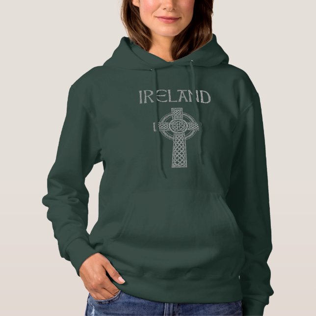 Sudadera Cruz céltica de Irlanda (Anverso)