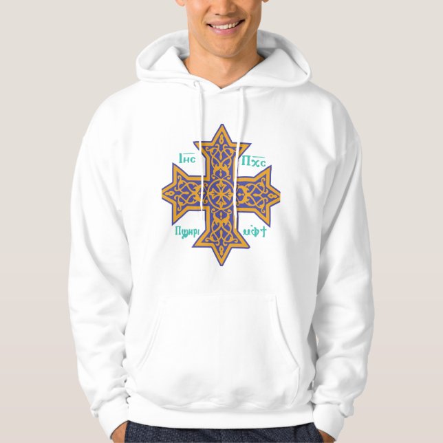 Sudadera Cruz copta (Anverso)