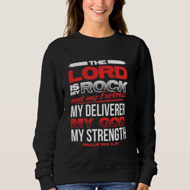 Sudadera Cruz Cristianismo Religión Sagrada Fe de la Biblia (Anverso)