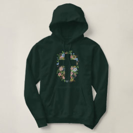 Sudadera Cruz floral
