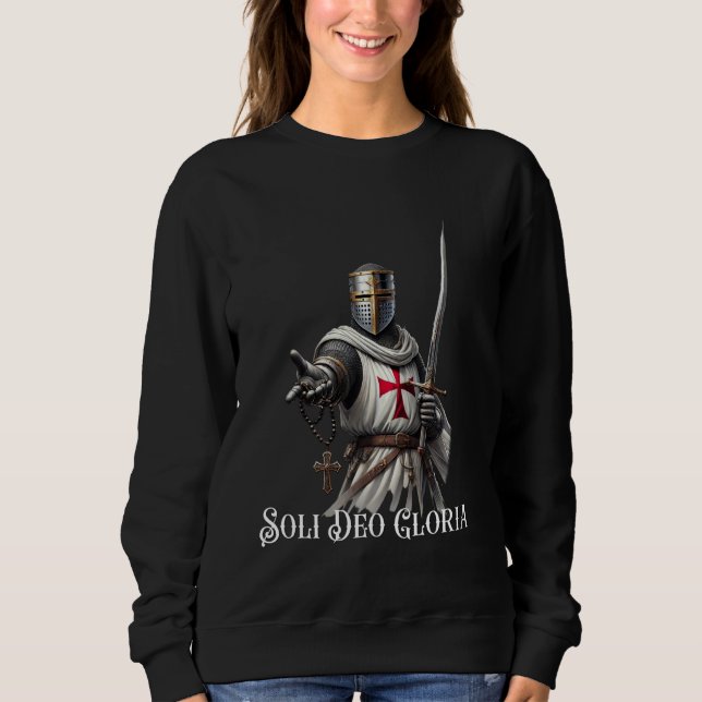 Sudadera Cruz Latinoamericana del Caballero Templario Catól (Anverso)
