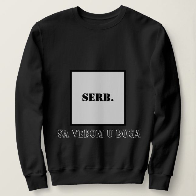 Sudadera cruzada ortodoxa (Anverso del diseño)
