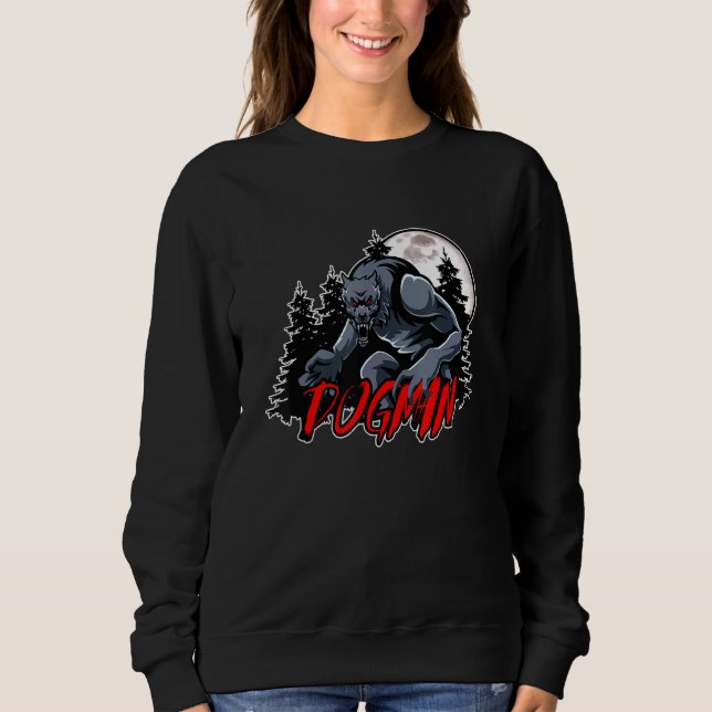 Sudadera Cryptid Home Of The Michigan Dogman 2 (Anverso)
