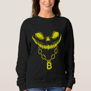 Sudadera Crypto Face Cadena de Bitcoin Crypto Blockchain