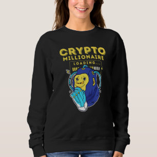 Sudadera Crypto Millionaire Loding Premium