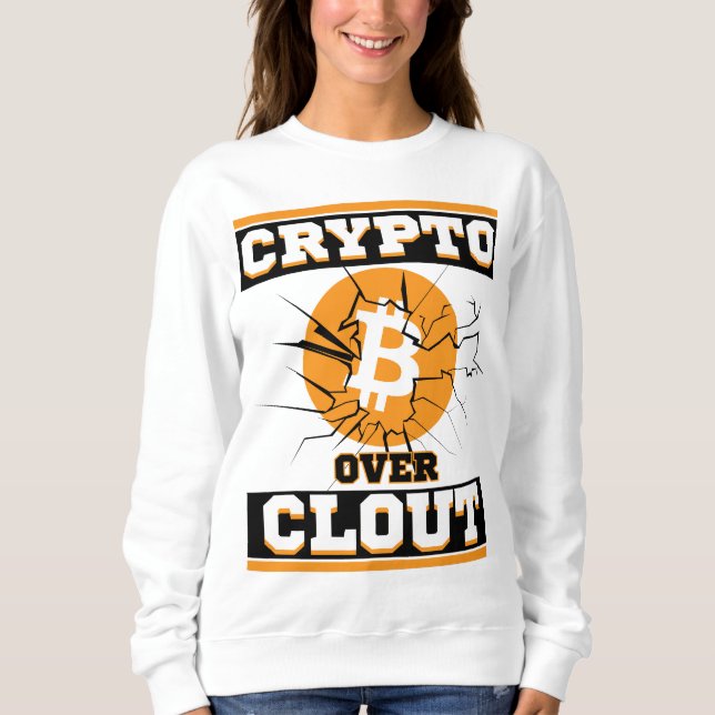 Sudadera Crypto Over Clout™ El Flex que no puedes fingir u  (Anverso)