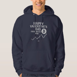 Sudadera Crypto San Valentín Bitcoin Trend Trader