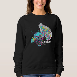 Sudadera Crypto Skull Art Crypto Cryptocurrency