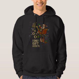 Sudadera Crypto Sleigh Ride™ Santa creyentes de la cadena d