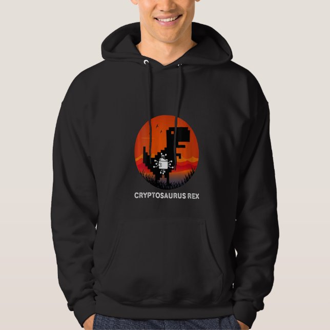 Sudadera Cryptocurrency Wallet Shirt Cryptosaurus Re (Anverso)