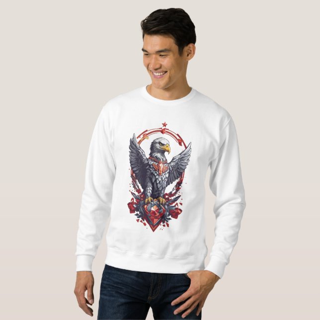 Sudadera Crystal Eagle (Anverso completo)