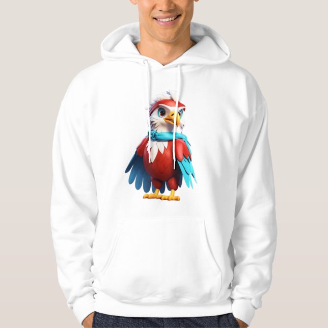 Sudadera Crystal Eagle Emblem (Anverso)