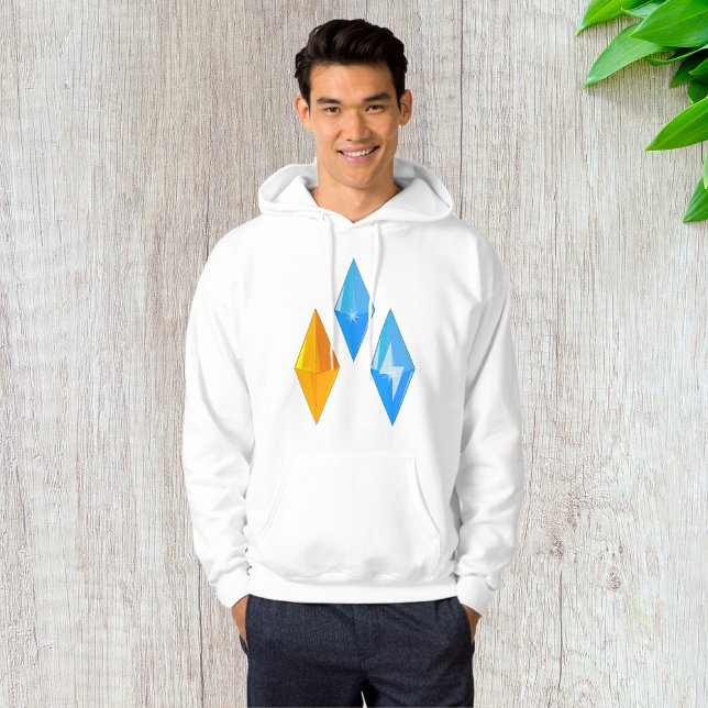 Sudadera Crystal Gems Mens Hoodie (Subido por el creador)