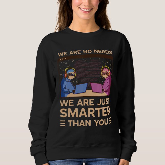 Sudadera CSS HTML web developer programmer nerd geek couple (Anverso)