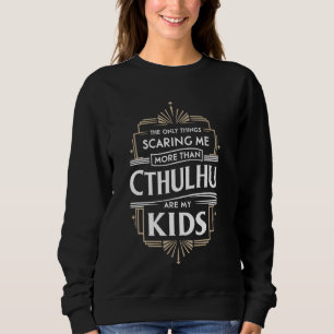 Sudadera Cthulhu Padres Chiste, padre de terror cósmico mad