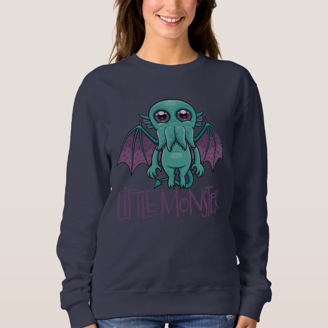 Sudadera Cthulhu Pequeño Monstruo (Anverso)