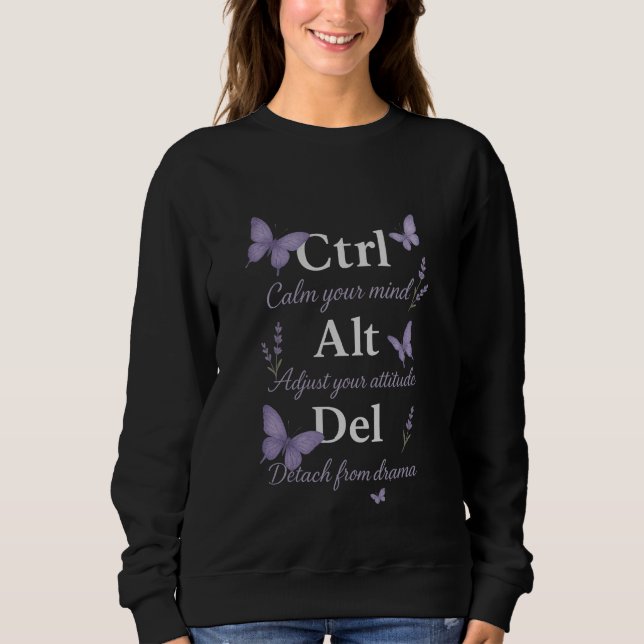 SUDADERA CTRL,ALT,SUPR (Anverso)