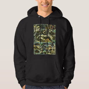 Sudadera Cuadro de Colección de Reptiles Tortuga Especie de
