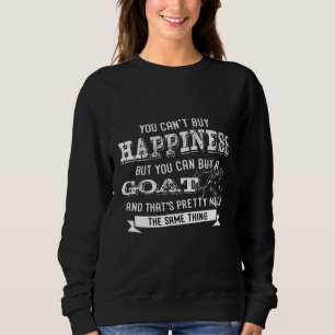 Sudadera Cuadros De Cabra Que No Puedes Comprar La Felicida