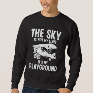 Sudadera Cuadros Piloto De Arte Para Hombres Femeninas Airp