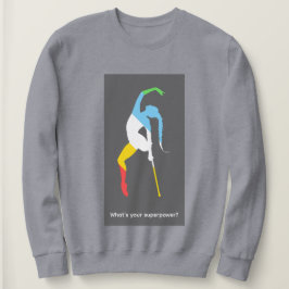 Sudadera ¿Cuál es tu superpoder? Mes del Orgullo de la Disc