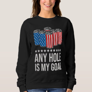 Sudadera Cualquier Agujero Es Mi Cerveza De Gol 4 De Julio