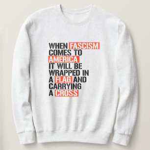 Sudadera Cuando el fascismo llega a Estados Unidos